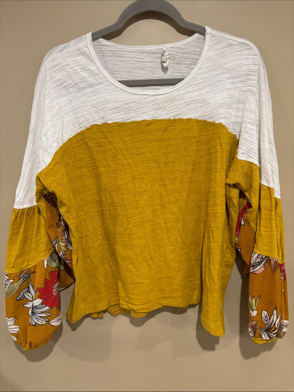 Umgee boho balloon sleeve top